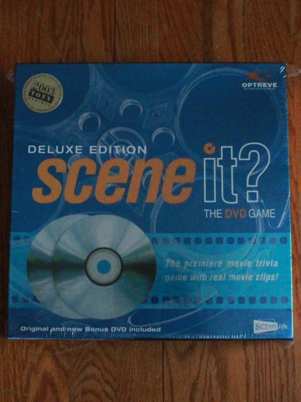 Vintage ScreenLife 2004 "Scene-It" Interactive DVD/Board Game